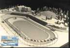 Jeux Olympiques Hiver 1956 Cortina Carte Maximum Stade Patinage De Vitesse Speed Skating Stadium - Winter 1956: Cortina D'Ampezzo