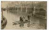 CPA 75.-PARIS 176e.-Rue Des Fossés Saint Bernard.-CRUE DE LA SEINE 1910.-Inondations.-MOD 273 - Paris (17)