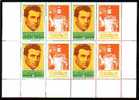 BULGARIE - 1980 - Chanteur D´opera N.Giaurov - Bl.de 4 + Vivet - MNH - Unused Stamps