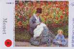 Telecarte ART MONET (107)  * Phonecard Japon NR 110-70565 * Peinture Painting KUNST SCHILDERIJ - Peinture
