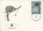 W0824 Lemur Mongoz Comores 1987 FDC Premier Jour WWF - Scimmie