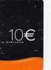 MOBICARTE 10 € 09/2005 GRAND CADRE - Cellphone Cards (refills)