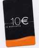 MOBICARTE 10 € 10/2006 - Cellphone Cards (refills)