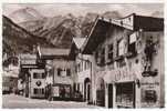 Ansichtskarte  -  Mittenwald , Obermarkt M. Tiroler Bergen - - Mittenwald