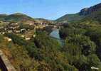 St-Antonin-Noble-Val Vue Pittoresque Sur La Vallée De L´Aveyron Avec Le Rocher D´Anglars - Saint Antonin Noble Val