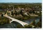 CPSM...DE LISLE SUR TARN...VUE AERIENNE DE LA VILLE... - Lisle Sur Tarn