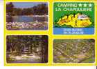 RUOMS - Camping   " LA CHAPOULIERE "  -  3 Vues - Ruoms