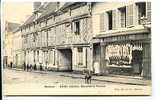 CPA 78.-HOUDAN.-Vieille Maison , Boucherie Poirier.-.-BHV 266 - Houdan