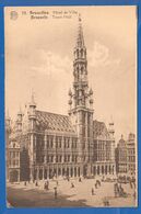 Belgien; Bruxelles; Brussel; Hotel De Ville; 1927 - Cafés, Hôtels, Restaurants