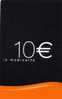 MOBICARTE 10 € 08/2005 - Nachladekarten (Refill)