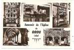 BOURG   -   ** SOUVENIR DE L´EGLISE DE BROU  ( 5 VUES ) **    -    Editeur : COMBIER De Macon - Eglise De Brou