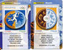 ITALIA** TESSERA FILATELICA 2008, GIOCHI OLIMPICI DI PECHINO. X 2 (NOVITA´ ITALIANA) - Verano 2008: Pékin