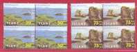 1999 **Islande  (sans Charn., MNH, Postfrish)  Yv. 866/7  Mi. 913/4  (4X) - Ongebruikt