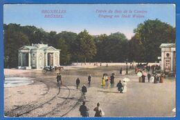 Belgien; Bruxelles; Brussel; Entree Du Bois De La Cambre; Feldpost 1915 - Forests, Parks