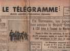 LE TELEGRAMME 9 FEVRIER 1942 - BIRMANIE - LIBYE - DOCTEUR TELLIER - BETHUNE ST POL CALAIS ST OMER ARRAS - Informations Générales