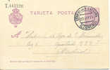 Cervera Del Rio Alhama ( Logroño ) 1927 Entier Postal " Medallón ", Estampación De Lujo - 1850-1931