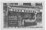 75 )FL) RESTAURANT CHEZ PASCAL, 100 Rue De CLERY, Spécialités Crustacés Et Bouillabaisse - Arrondissement: 02