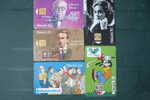 Lot De  5  Télécartes De Personnages - Lots - Collections