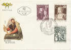 AUSTRIA  1971 FDC L´ARTE IN AUSTRIA:OPERE DI LE TITIEN,BREUGHEL L´ANZIANO, DÜRER. SERIE COMPLETA - Museums