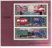 COOK BLOC DRAPEAUX - Briefmarken