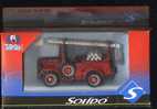 SOLIDO-POMPIERS.-TONERGAM           I.-Die Cast.-Métal.-N° 2152.-DOGDE 4 X 4 SDI- Sol 255- Véhicule De Pompier - Solido