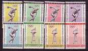 PGL - JEUX OLYMPIQUES 1964 PARAGUAY Yv N°704/08+AERIENNE  ** - Sommer 1964: Tokio