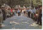 LA PETANQUE-LE PLAISIR DES JOUEURS ET DES SUPPORTERS...CPM 1984 ANIMEE - - Pétanque