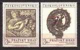 TCH: Y&T N° 1850/51  ** - Trésors Du Château De PRAGUE. - Unused Stamps