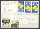 RECOMMADE   POINTE NOIRE    Cachet ARRIVEE Le 27 11 1979 Pour  MORTAGNE Au PERCHE Et LA CHAPELLE MONTLIGEON - Gebraucht