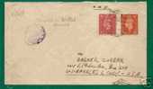 UK -  1944 COVER FROM MEMBER IN BRITISH SERVICE  In EGYPT (O.A.S.)  CENSORED To USA - Marcofilie