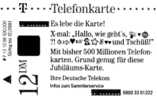 TELECARTE T 12 DM 10/98 ES LEBE DIE KARTE - P & PD-Series : D. Telekom Till