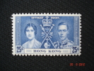 Hongkong 1937 Coronation  25c  SG139   MNH - Nuovi