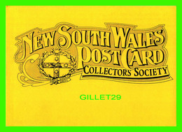 NEW SOUTH WALES POSTCARD COLLECTORS SOCIETY, PADDINGTON, NSW  - - Otros & Sin Clasificación