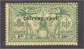 NEW HEBRIDES, 10 CENTIMES POSTAGE DUE 1925, NH, TONED GUM - Strafport