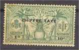 NEW HEBRIDES, 10 CENTIMES POSTAGE DUE 1925, NH, TONED GUM - Timbres-taxe