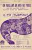 Partition De EN PARLANT UN PEU DE PARIS Chanté Par Henry Garat De L’opérette Filmée «Il Est Charmant» - Other & Unclassified