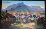 Germany,Bavaria,Reichenhall,Spa,Bath,Town View,Total,vintage Postcard - Bad Reichenhall