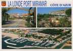 CPSM.  LA LONDE PORT MIRAMAR. - La Londe Les Maures