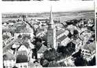 Cpsm DANNEMARIE  L'église Et Rue Du Marché - Vue Aerienne N°8 -lapie - Dannemarie