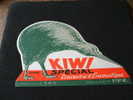 BUVARD : PPZ: KIWI SPECIAL CONCENTRE D´ENCAUSTIQUE  FABRICATION S.R.C.- - Wash & Clean