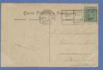 137 Op Kaart Met Mekanische Vlagstempel OLYMPIADE 1920 ANVERS Van ANTWERPEN / ANVERS 6 - Summer 1920: Antwerp