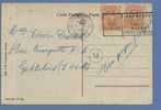 135 Op Kaart Met Mekanische Vlagstempel OLYMPIADE 1920 ANVERS Van ANTWERPEN / ANVERS 6 - Verano 1920: Amberes (Anvers)