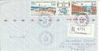 3582  TAAF PA 43 A - KERGUELEN - RECOMMANDE - Lettres & Documents