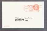 Postal Card - Robert Morris - Scott UX93 - 1981-00