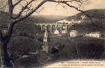 CHATEAULIN - Clocher Notre-Dame Et Viaduc De Kerlobret, Vus Du Plateau Saint-Nicolas - Châteaulin