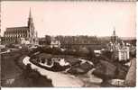 Cpsm Bonsecours-Rouen (Seine-Inf.), Le Plateau De Bonsecours, L´Eglise Et Le Monument Jeanne D´Arc - Bonsecours