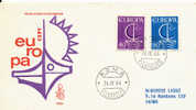 ITALIA 1966 FDC "VENETIA 240"  EUROPA CEPT. ANNULLO ROMA. VIAGGIATA - 1966