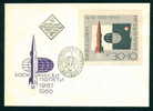 FDC 1715 Bulgaria 1966 /21, Russians Space Exploratins S/S -  Weltraumkapsel; Weltraum Mit Erde Und Mond - Europa