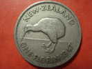 786 NEW ZEALAND   NUEVA ZELANDA  ONE FLORIN  KIWY  ANIMAL     AÑO / YEAR  1947  MBC/  VF - Nueva Zelanda