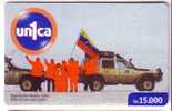 EXPEDICION ALASKA 2005 ( Venezuela Old Prepaid Card ) * Toyota Car Automobile Auto Extreme Sport Polar Expedition - Venezuela